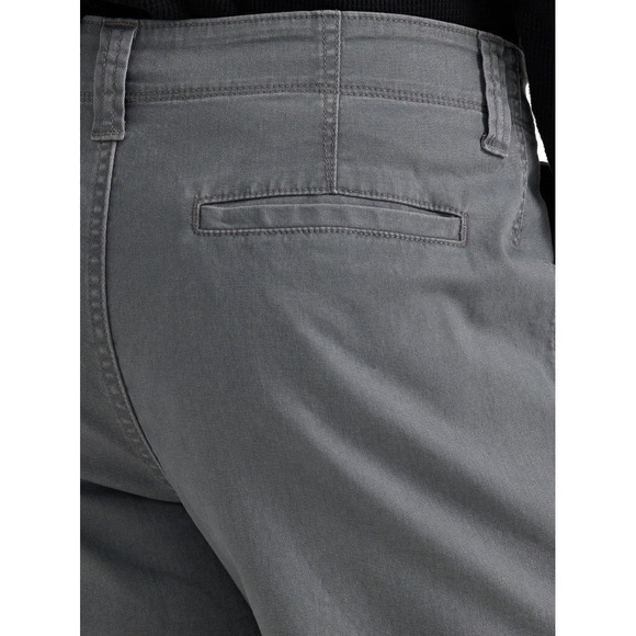 Wrangler Cargo Shorts Mens 48 Relaxed Fit Cotton Gray Outdoors Trail Casual NEW - Picture 5 of 16